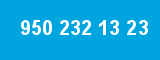 950 232 13 23